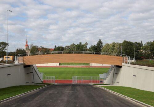 Dokončený sportovní areál v Porubě