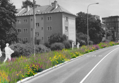 Květinové záhony - 2. etapa (Ostrava-Jih)