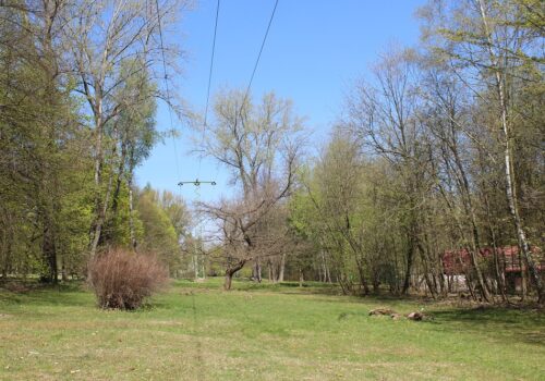 Cesta vody a Park nad rybníkem