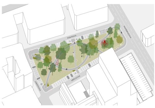 Architektonická studie, autor: Atelier38