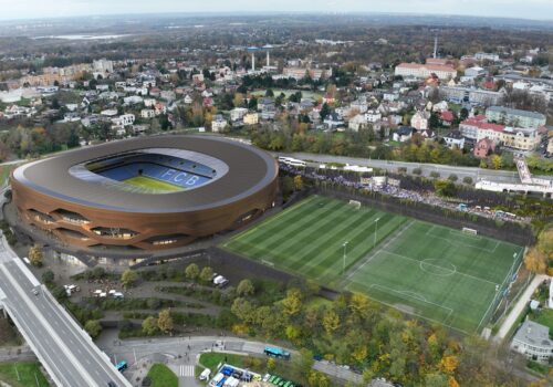 Vizualizace stadionu Nové Bazaly, zdroj: L35 Arquitectos