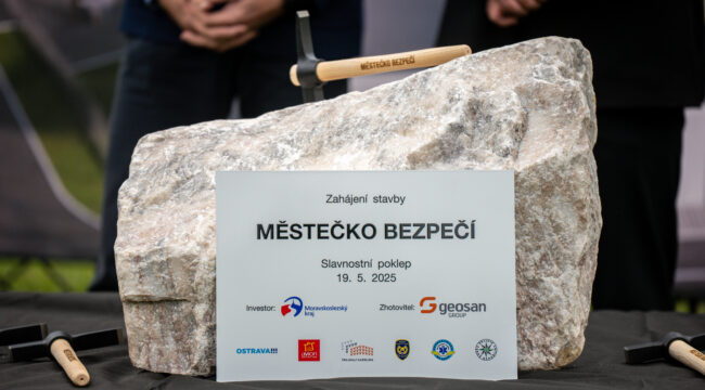Základní kámen Městečka bezpečí