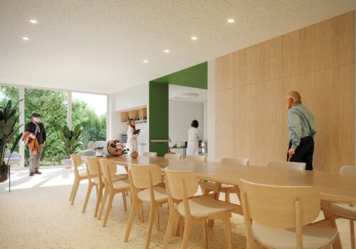 Vizualizace charitativního domu sv. Hedviky, Zdroj: Charita Ostrava