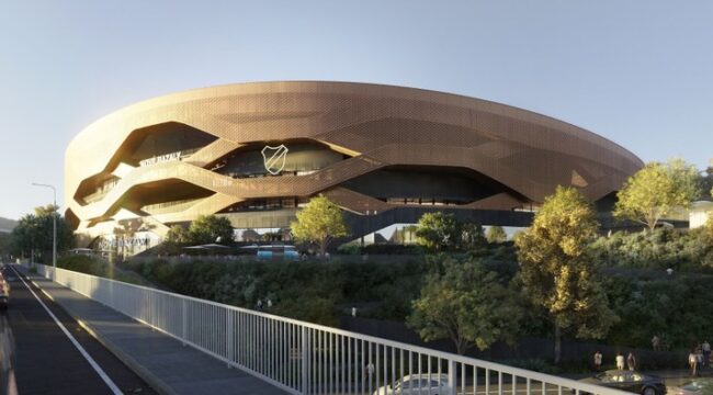 Vizualizace stadionu Nové Bazaly, zdroj: L35 Arquitectos